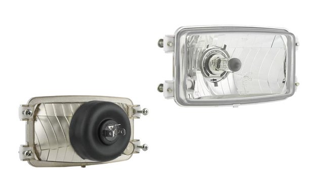 Headlamp H4 173x93x79 Incl 12V Bulbs