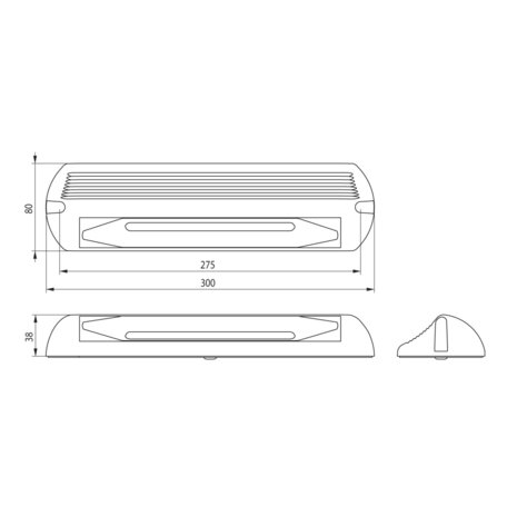 LED Interior lamp 30CM High Power