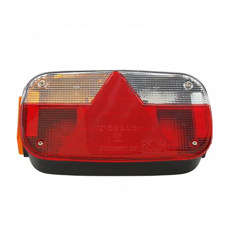 Aspöck Multipoint III Rear Lamp Left + Fog + Side Marker