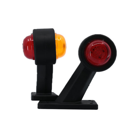 LED 2-Function Marker Lamp 10-30V Amber + Red (Set)