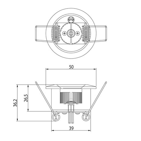 LED Interior Lamp Built-in 1-Led