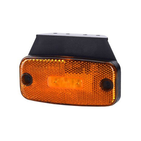 Horpol LED Side Marker Orange + Mounting Bracket 12-24V LD 180