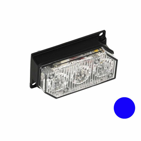 Flashing Led Lamp with 3 Leds Blue