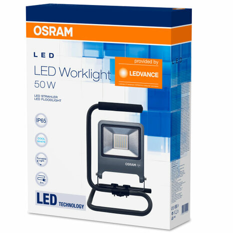 Osram 50W LED Worklight 230V with Handle