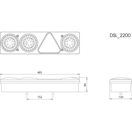 6-Function Rear Led Lamp Left