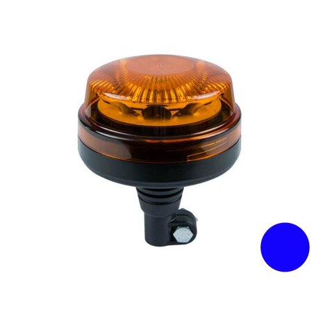 LED Beacon Blue With Tube Mount