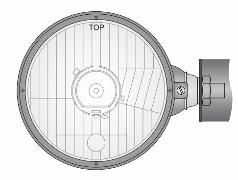 Headlamp Ø161x115, H4, plastic, left