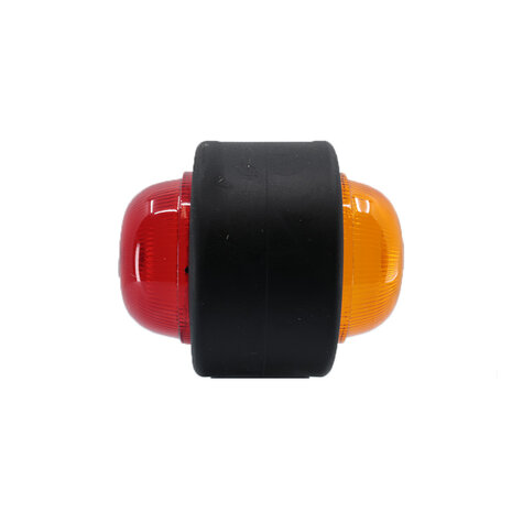 LED 2-Function Marker Lamp 10-30V Red + Orange (Set)