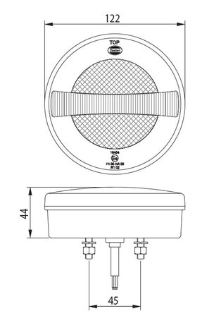 LED Rear Light 3 Functions