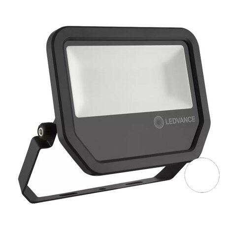 Ledvance 50W LED Flood Light 230V Black 4000K Neutral White