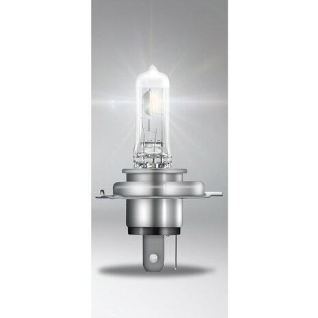 Osram H4 Halogen Lamp 12V 60/55W P43t Night Breaker Silver