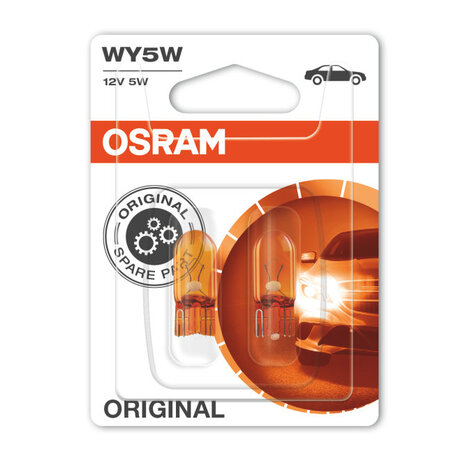 Osram WY5W Bulb 12V W2.1x9.5d Original Line 2 Pieces