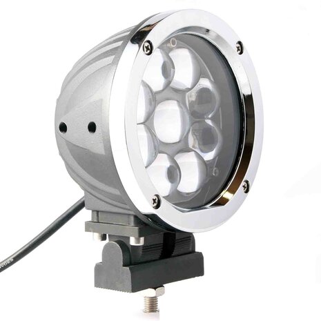 45W LED Driving Light Chrome