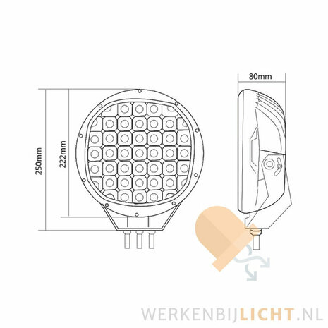 185W LED Spot Light