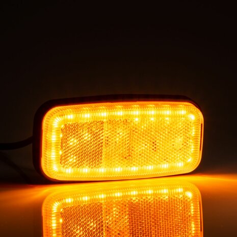 Fristom LED Marker Lamp Orange + Reflector FT-075