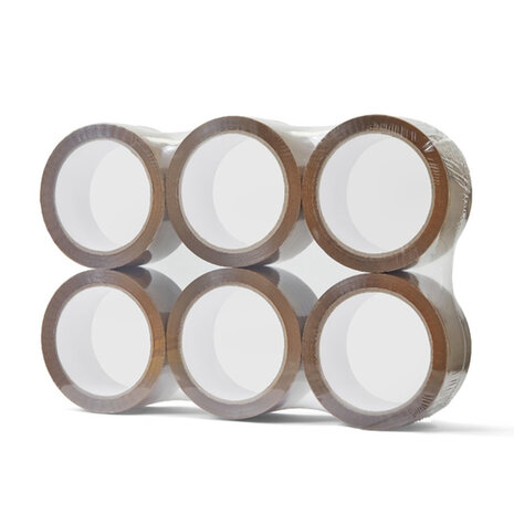 Packing Tape 66 Meter Brown