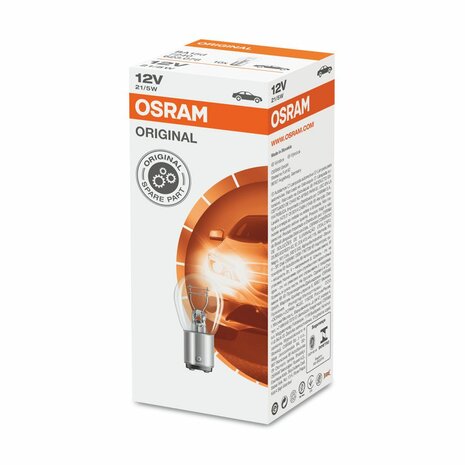 Osram Bulb BA15d 12V Original Line 10 Pieces