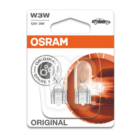 Osram W3W Bulb 12V W2.1x9.5d Original Line