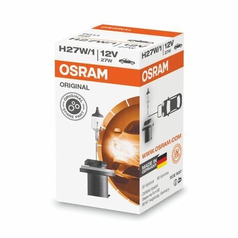 Osram H27W/1 Halogen Lamp 12V PG13 Original Line