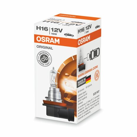 Osram H16 Halogen Lamp 12V PGJ19-3 Original Line