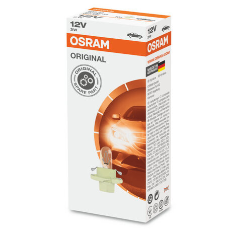 Osram Bulb BX8.4d 12V Original Line 10 Pieces