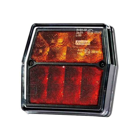 Fristom FT-222 LED Taillight 3-Functions 12V