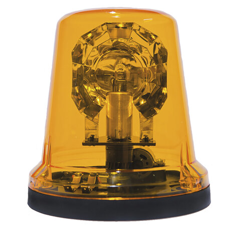 Rotating Beacon Flat Base Surface Mounting 12V