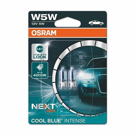 Osram W5W 12V 5W W2.1x9.5d Cool Blue Intense (NEXT GEN) - Werkenbijlicht