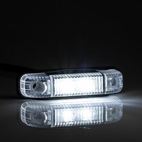 Fristom LED Marker Lamp White Clear FT-013 B LED