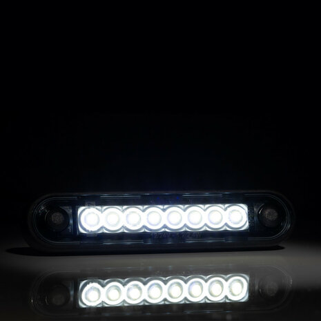 Fristom LED Marker Lamp White Dark Look FT-073