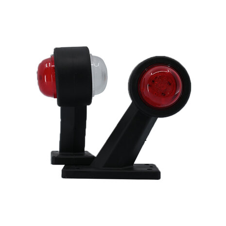 LED 2-Function Marker Lamp 10-30V Red + White (Set)