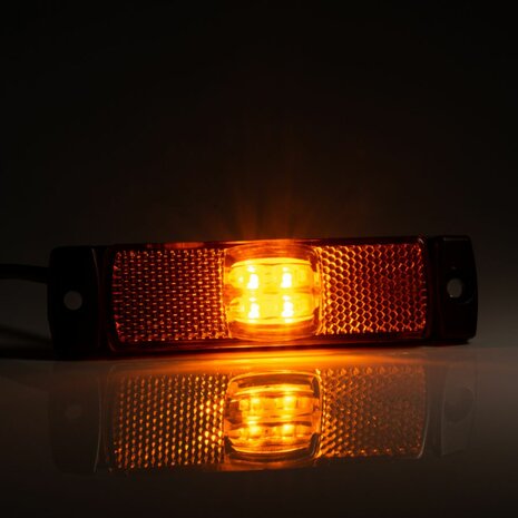Fristom LED Marker Lamp Orange + Reflector FT-017