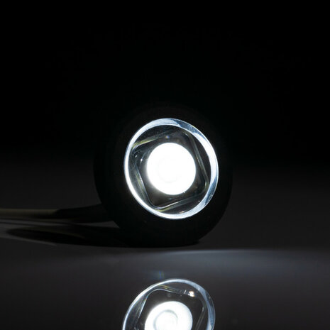 Fristom LED Marker Lamp Recessed Round White | FT-074 B LED