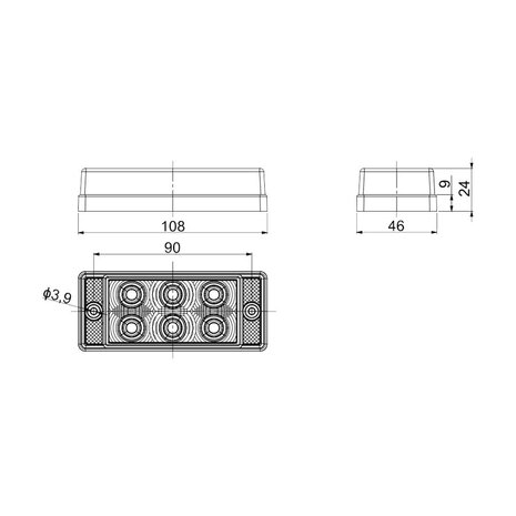 Horpol LED Fog Lamp LPD 591