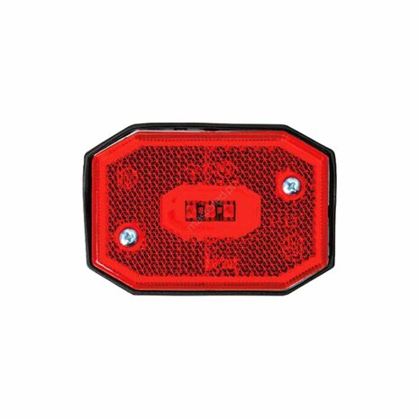 Fristom LED Marker Lamp Red + Reflector FT-001 C LED