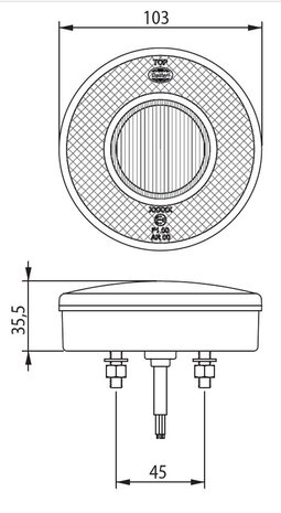 LED Rear Light 2 Functions