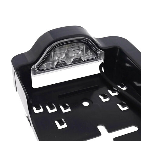 Aspöck License Plate Holder Incl. LED Lighting Side