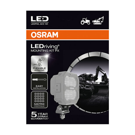 Osram LED Work Light Mounting Kit PX LEDPWL ACC 101