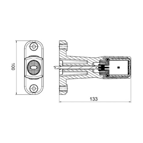 Hella LED Stalker Lamp 3-Functions | 2XS 011 768-021