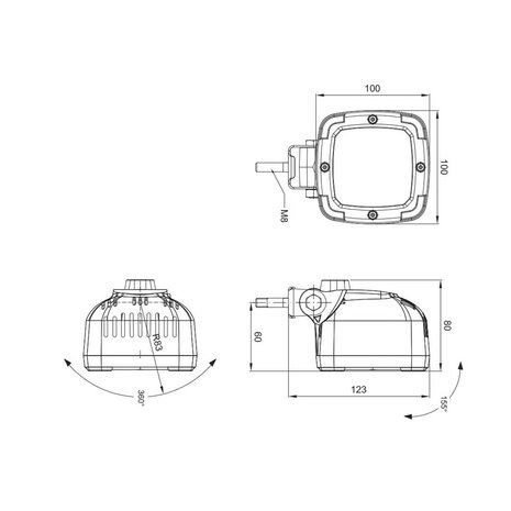 Fristom FT-036 REV LED Reversing light ADR