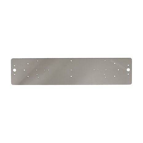 Stainless Steel License Plate Holder Incl License Plate Lamps