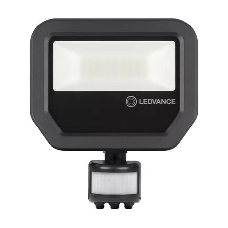 20W LED Bouwlamp 230V + Sensor 4000K