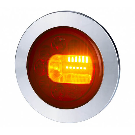 Horpol LED Rear Lamp Right Chrome LUNA LZD 2449