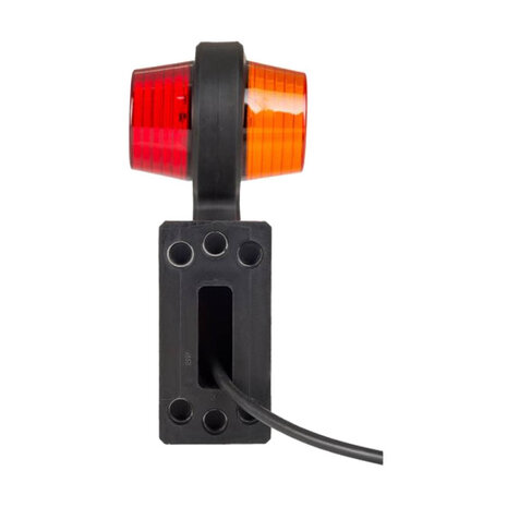 Horpol LED Stalk Marker Lamp Orange-Red 12-24V Cable Left