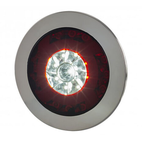 Horpol LED Rear Lamp Chrome Lucy 122mm LZD 2425