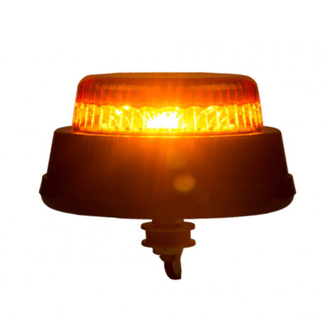 Horpol LED Flash + Rotating Beacon M12 Bolt Mounting Orange LDO-2666 R/F