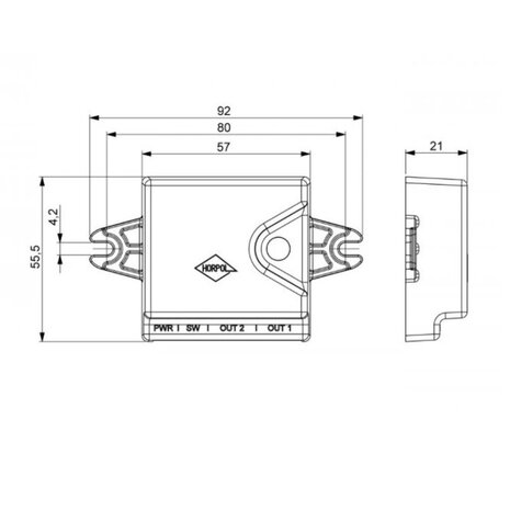 Horpol Synchronizer + Remote Control SLO 2263