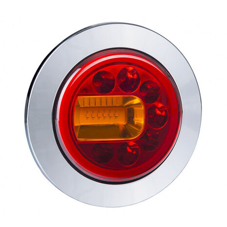 Horpol LED Rear Lamp Left Chrome LUNA LZD 2446