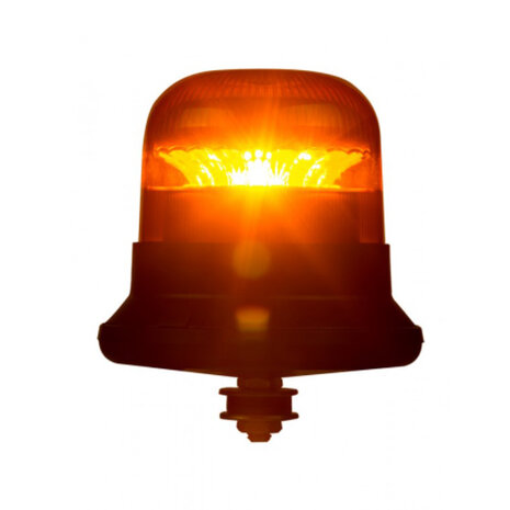 Horpol LED Flashing Light M12 Bolt Mount Orange LDO-2662