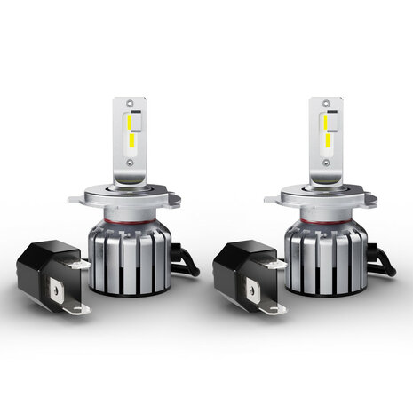 Osram H4/H19 Ledriving HL Bright LED Headlight Set P43t/PU43t-3